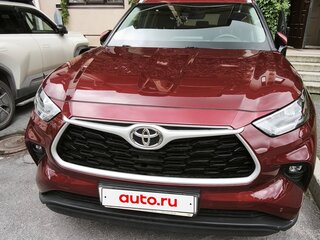 2021 Toyota Highlander IV (XU70), красный, 4500000 рублей, вид 4