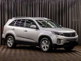 2014 Kia Sorento II Рестайлинг, серебристый, 1465000 рублей, вид 3