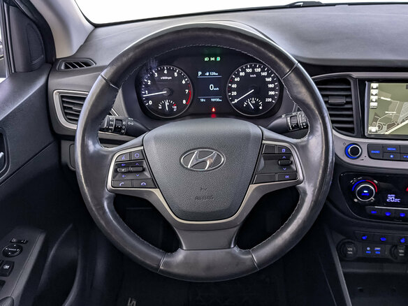 2017 Hyundai Solaris II, чёрный - вид 21