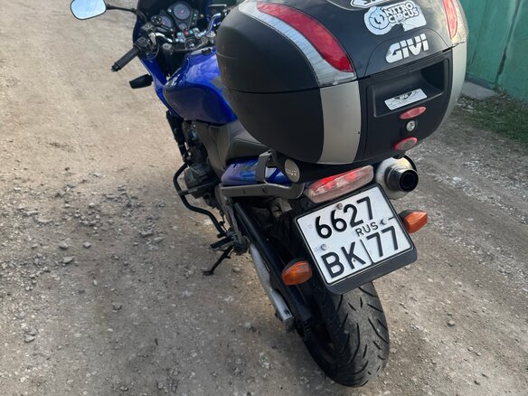 2000 Honda CB 600F Hornet, синий, 350000 рублей - вид 10