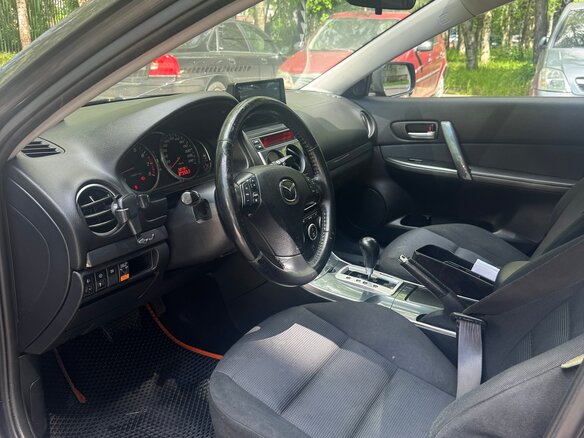 2006 Mazda 6 I (GG) Рестайлинг, серый, 420000 рублей - вид 6
