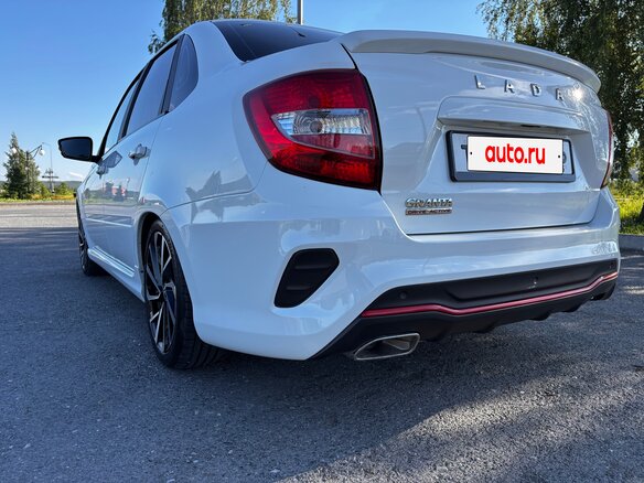 2023 Lada (ВАЗ) Granta Drive Active I Рестайлинг, белый, 1070000 рублей - вид 9