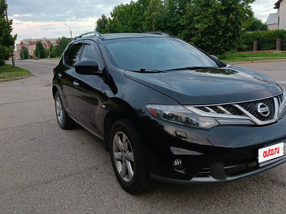 2012 Nissan Murano II (Z51) Рестайлинг, чёрный, 915000 рублей - вид 2