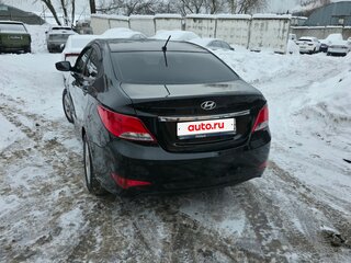 2014 Hyundai Solaris I Рестайлинг, чёрный, 780000 рублей, вид 5