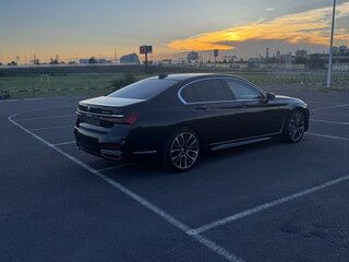 2021 BMW 7 серии 740d xDrive VI (G11/G12) Рестайлинг, чёрный, 7100000 рублей, вид 2