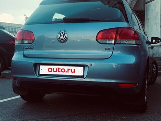 2010 Volkswagen Golf VI, голубой, 699000 рублей, вид 3