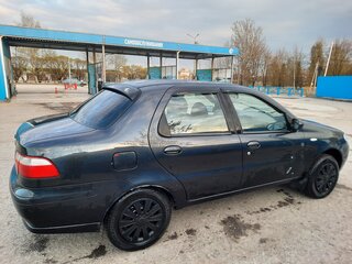 2009 Fiat Albea I Рестайлинг, чёрный, 280000 рублей, вид 3