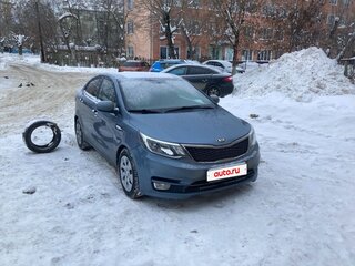 2016 Kia Rio III Рестайлинг, голубой, 930000 рублей, вид 1