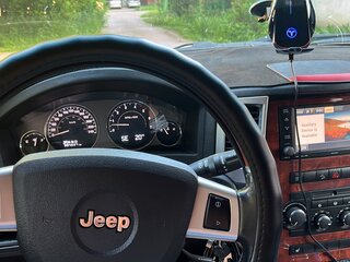 2008 Jeep Grand Cherokee III (WK), чёрный, 1600000 рублей, вид 4