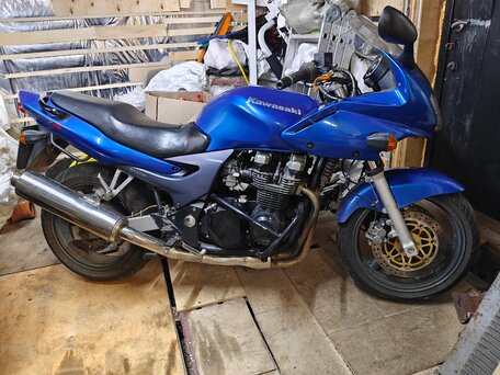 2002 Kawasaki ZR-7, синий, 320000 рублей, вид 2