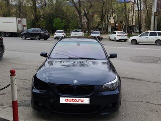 2006 BMW 5 серии 525i V (E60/E61), синий, 749000 рублей, вид 4