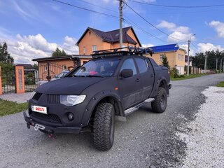 2008 Mitsubishi L200 IV, чёрный, 3490000 рублей, вид 2