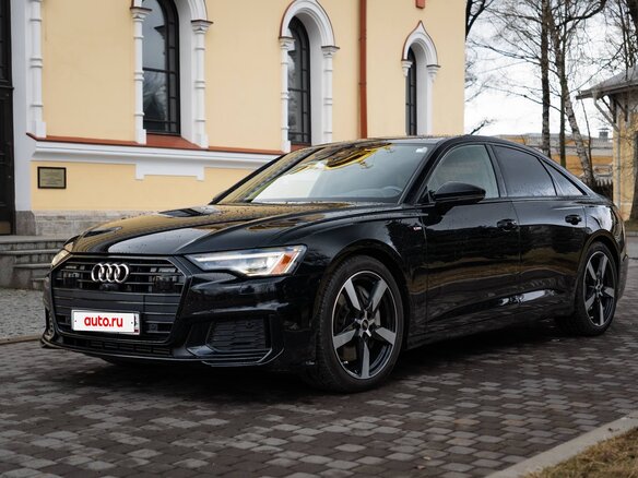 2020 Audi A6 55 TFSI V (C8), чёрный, 4500000 рублей - вид 2