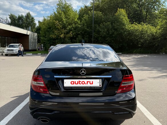 2012 Mercedes-Benz C-Класс 180 III (W204) Рестайлинг, чёрный - вид 4