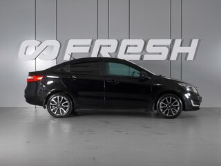 2012 Kia Rio 4-speed III, чёрный, 925000 рублей, вид 5