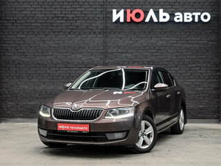 2014 Skoda Octavia III (A7), коричневый, 1290000 рублей, вид 1