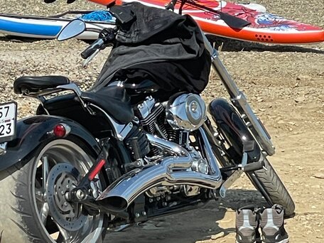 2008 Harley-Davidson Rocker C, чёрный, 1700000 рублей, вид 3
