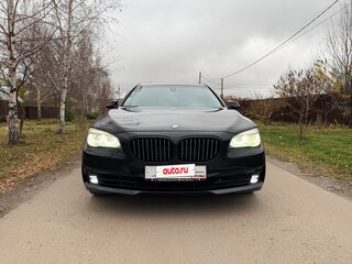 2015 BMW 7 серии Long 750Li xDrive V (F01/F02/F04) Рестайлинг, чёрный, 1780000 рублей, вид 2