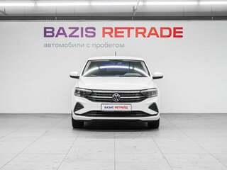 2020 Volkswagen Polo VI, белый, 1470000 рублей, вид 2