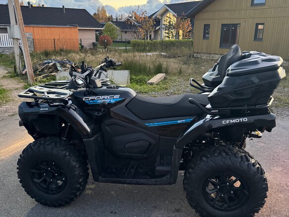 2024 CFMoto CFORCE 400L EPS, чёрный, 600000 рублей - вид 3