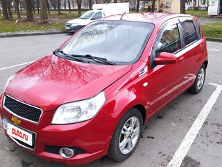 2009 Chevrolet Aveo I Рестайлинг, красный, 550000 рублей, вид 2