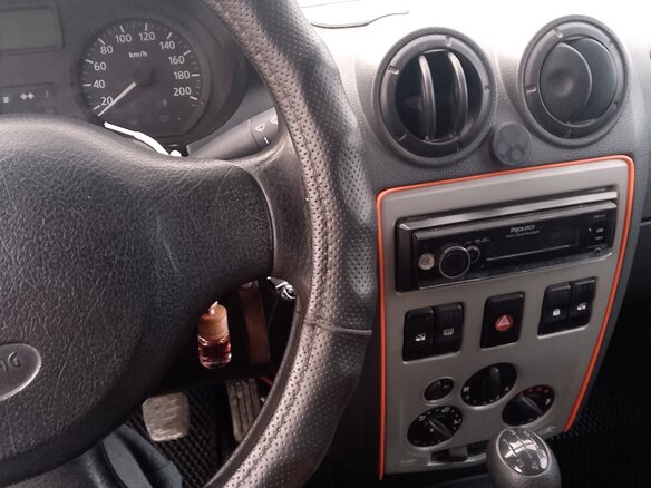2007 Renault Logan I, серый, 450000 рублей - вид 7