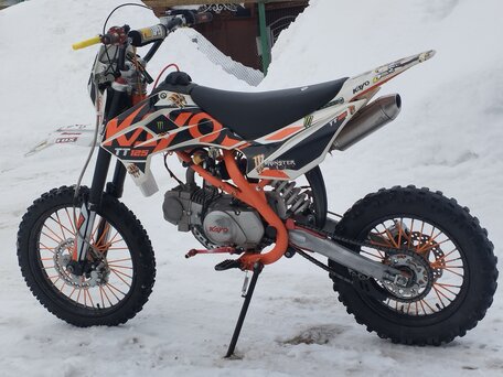 2023 Kayo Basic TT125, оранжевый, 69500 рублей, вид 2