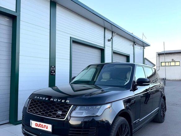 2019 Land Rover Range Rover Long IV Рестайлинг, чёрный, 6950000 рублей