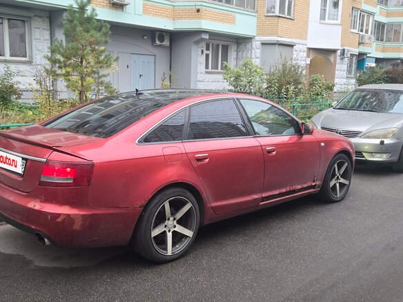 2005 Audi A6 III (C6), красный, 475000 рублей - вид 2