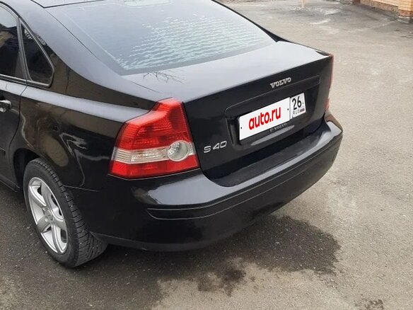2005 Volvo S40 II, чёрный, 650000 рублей - вид 6