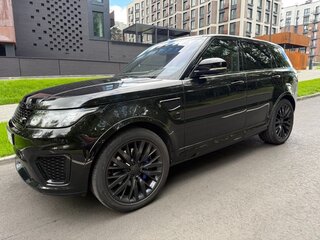 2016 Land Rover Range Rover Sport SVR II, чёрный, 4700000 рублей, вид 2