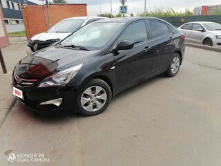 2015 Hyundai Solaris I Рестайлинг, чёрный, 1000000 рублей, вид 1