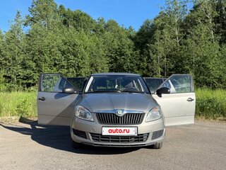 2010 Skoda Fabia II Рестайлинг, серый, 450000 рублей, вид 2