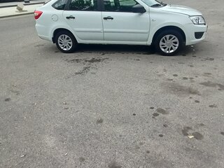 2018 Lada (ВАЗ) Granta I, белый, 600000 рублей, вид 4