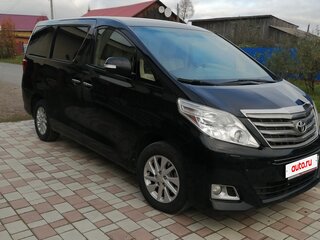 2012 Toyota Alphard II, чёрный, 2390000 рублей, вид 3