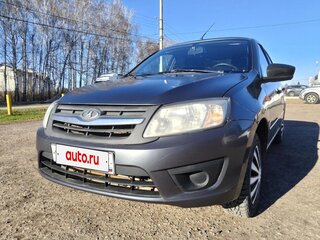 2017 Lada (ВАЗ) Granta I, серебристый, 435000 рублей, вид 3