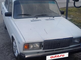 2007 Lada (ВАЗ) 2107, белый, 95000 рублей, вид 3