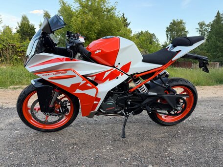 2023 KTM RC 125, оранжевый, 440000 рублей, вид 3