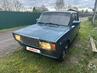 2007 Lada (ВАЗ) 2107, голубой, 85000 рублей, вид 1