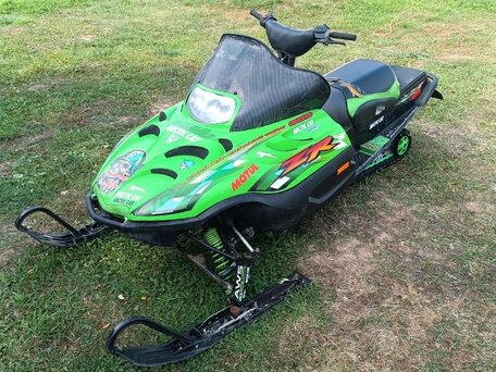 2001 Arctic Cat ZR-Series, зелёный, 340000 рублей, вид 1