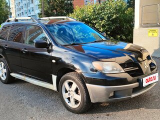 2004 Mitsubishi Outlander I, чёрный, 455000 рублей, вид 1
