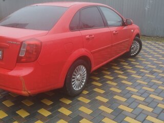 2007 Chevrolet Lacetti I, красный, 260000 рублей, вид 4