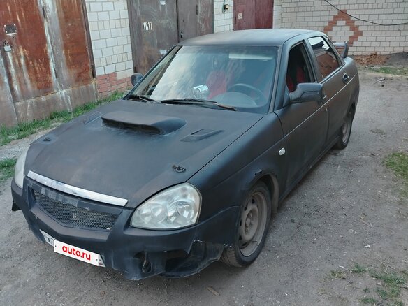 2008 Lada (ВАЗ) Priora I, серый, 100000 рублей - вид 1