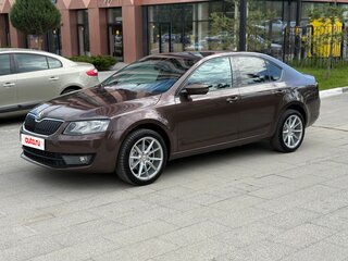 2014 Skoda Octavia III (A7), коричневый, 980000 рублей, вид 1