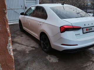 2020 Skoda Rapid II, белый, 1375999 рублей, вид 4