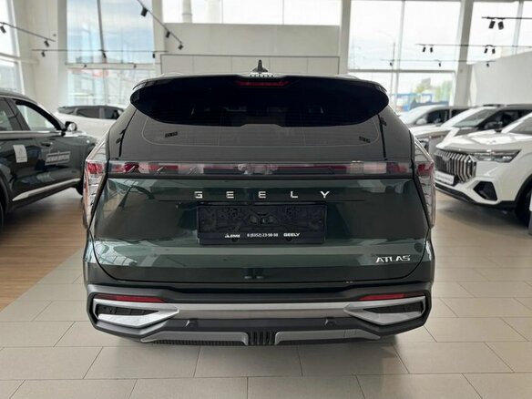 2026 Geely Atlas II, зелёный - вид 4