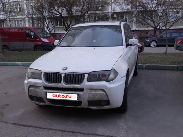 2008 BMW X3 30d I (E83) Рестайлинг, белый, 1750000 рублей