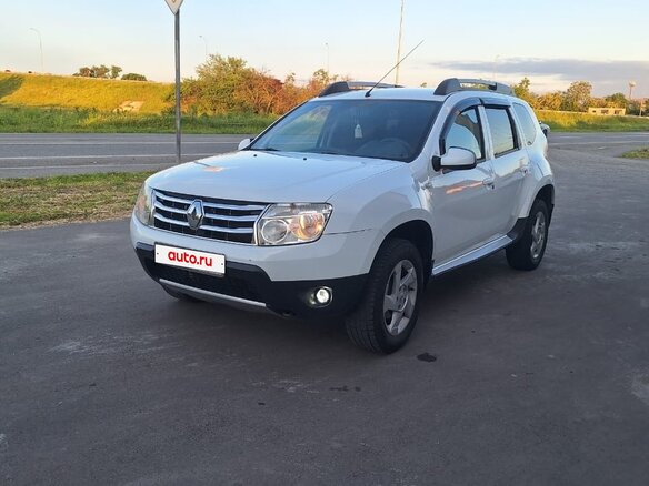 2013 Renault Duster I, белый, 950000 рублей