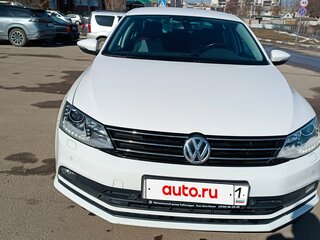 2015 Volkswagen Jetta VI Рестайлинг, белый, 1980000 рублей, вид 2