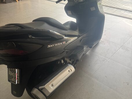 2007 Suzuki Burgman (SkyWave) 400, чёрный, 300000 рублей, вид 2
